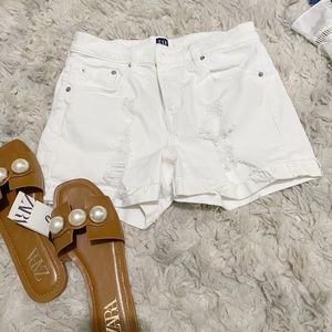 Gap Denim Shorts in White